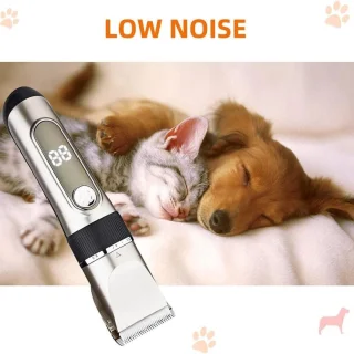 Equivera Hondentondeuse - Hondentrimmer - Tondeuse voor Dikke Vacht - Dieren Tondeuse - Scheerapparaat voor Dieren - Tondeuse voor Honden en Katten