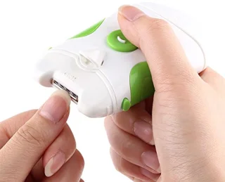 Professional Safe Electric Nail Trimmer, 2-in-1 Hair Clipper, Innovative Design
