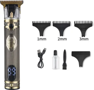 Draadloze 3in1 Tondeuse Trimmer - Scheerapparaat - Neustrimmer - Cheveux Mannen - Hoofdhaar Haartrimmer - Kapper Haartondeuse Machine - Barber Hair Clipper