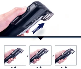 Hatteker 5-in-1 Tondeuse voor Heren – Baardtrimmer, Haartrimmer & Bodygroomer – Professioneel en Oplaadbaar