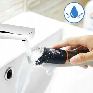 6-in-1 multifunctionele tondeuse - Haartrimmer - Trimmer van volledig formaat - LED-display - IPX6 waterdicht - Batterijniveau-indicator - Inclusief meerdere koppen