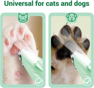 Equivera Hondentondeuse - Hondentrimmer - Tondeuse voor Dikke Vacht - Dieren Tondeuse - Scheerapparaat voor Dieren - Tondeuse voor Honden en Katten
