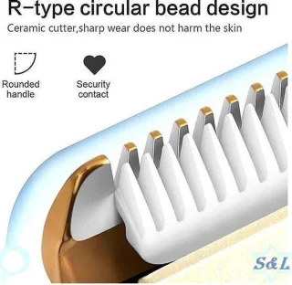 Tondeuse voor mannen professionele tondeuse voor mannen baardtrimmer USB-oplaadbaar snoerloze elektrische T-Blade trimmer