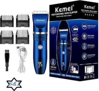 Tondeuse voor mannen professionele tondeuse voor mannen baardtrimmer USB-oplaadbaar snoerloze elektrische T-Blade trimmer