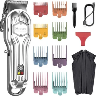 Tondeuse voor mannen - met verschilende opzetstukken - luxe tondeuse