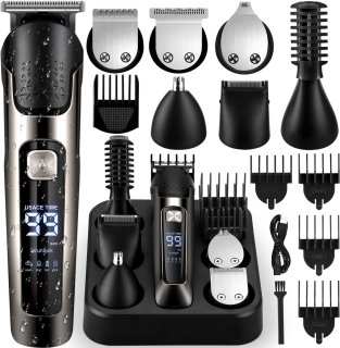 De Multifunctionele trimmer voor haar en baard 6-in-1 tondeuse in één oogopslag