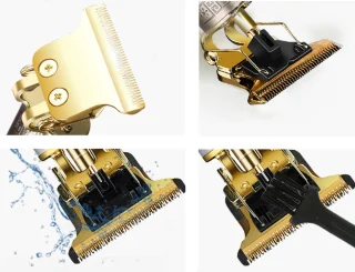 Draadloze Tondeuse Trimmer - Scheerapparaat - Cheveux Mannen - Hoofdhaar Haartrimmer - Kapper Haartondeuse Machine - Barber - Hair Clipper - Zwart