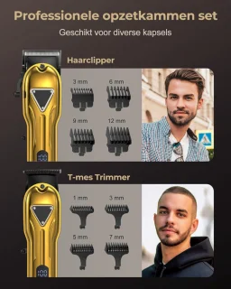 Tondeuse Mannen - Scheerapparaat Hoofdhaar - Haartrimmer