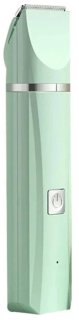 De RM Store® - 4 In 1 Dieren Tondeuse - Elektrische Scheerapparaat - Trimmer - Verzorgingsset - USB C - Waterdicht - Groen in één oogopslag