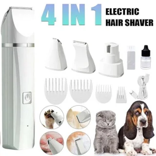 Elektrische hondenpoottrimmer, trimschaar voor huisdieren, pootkussentrimmer, kattenhaartrimmer