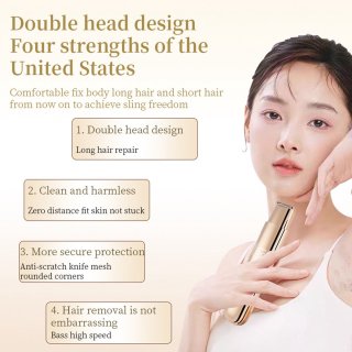 Wat vinden we goed aan de 2-in-1 Ontharingsapparaat Scheerapparaat