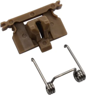 2 stuks tondeuse cam follower en veerspanning, vervangende accessoires compatibel met Wahl 5 sterren Magic Clip Senior Super Taper (bruin)