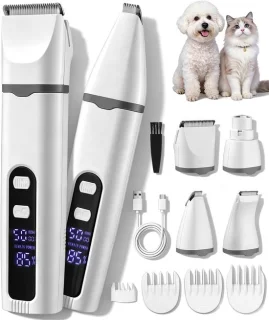 4-in-1 huisdiertrimmer voor honden
