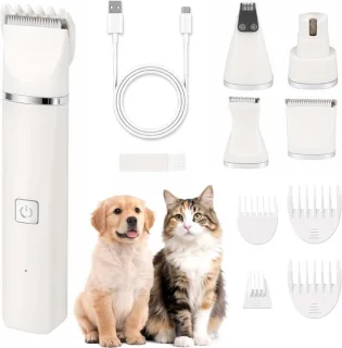 4-in-1 USB C trimmer voor hond en kat