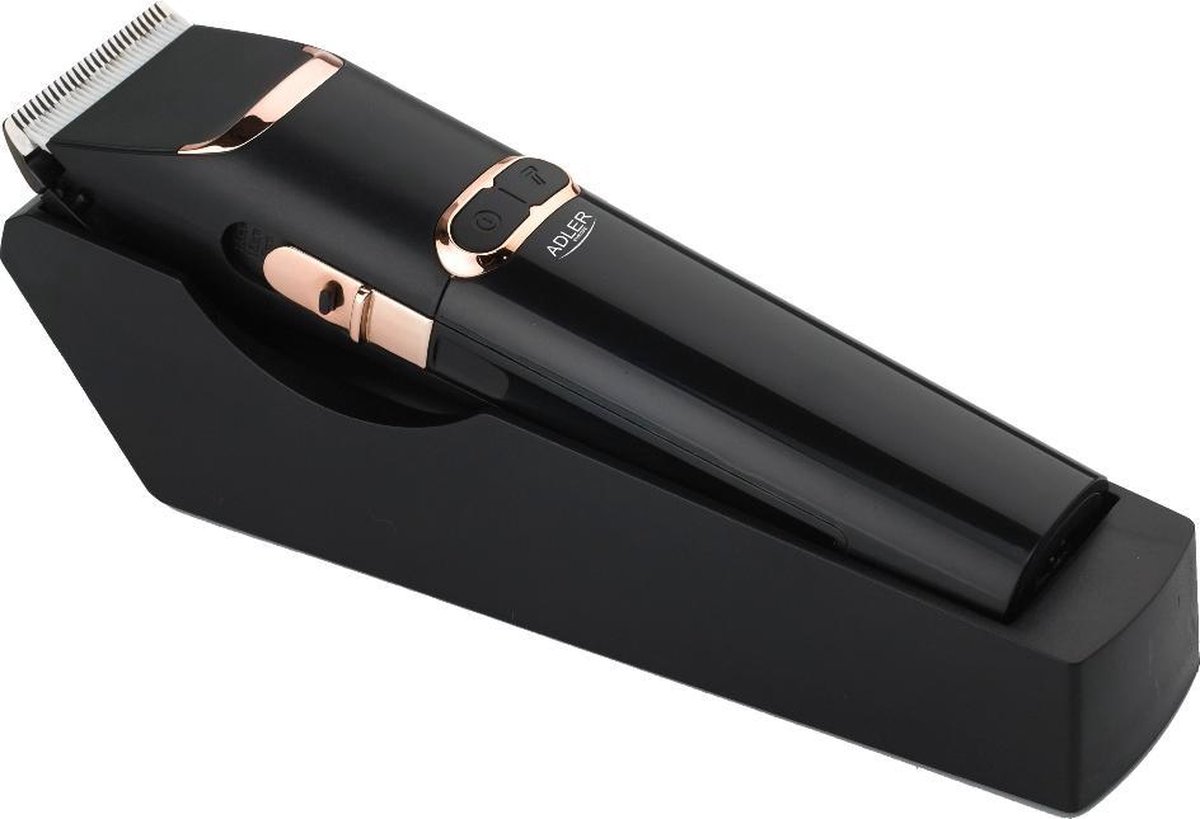 De Adler AD 2832 oplaadbare tondeuse in één oogopslag