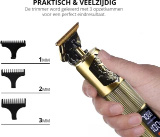 AERBES Professionele Draadloze Tondeuse en Trimmer Set