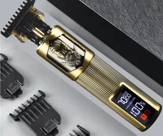 AERBES Professionele Draadloze Tondeuse en Trimmer Set