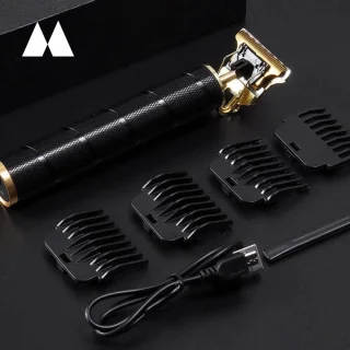 Allsa Baardtrimmer USB Oplaadbaar Zwart