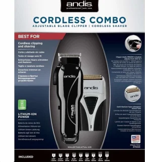 Andis US Pro-Li Combi Pack zwart