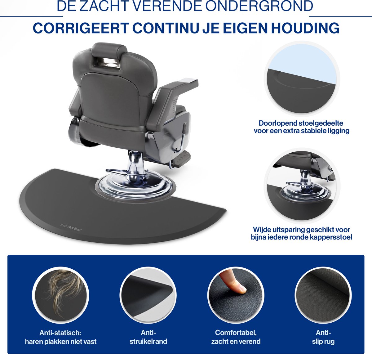 Wat vinden we goed aan de Anti Vermoeidheidsmat Kappers Ergonomische Sta Mat