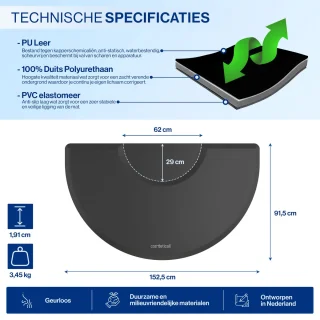 Anti Vermoeidheidsmat Kappers Ergonomische Sta Mat