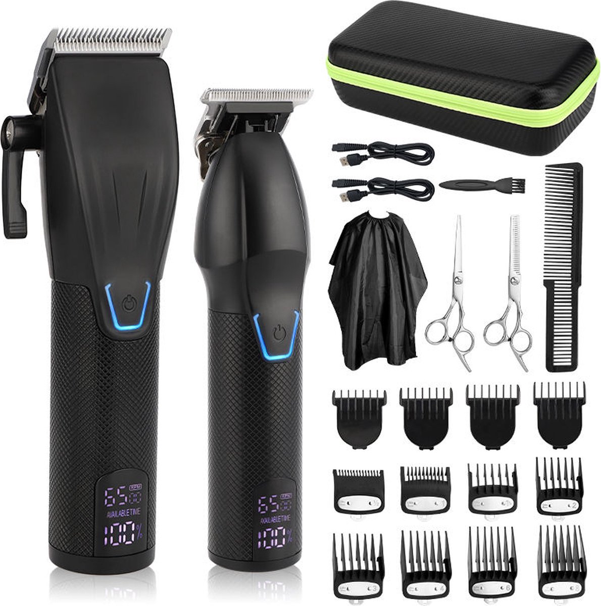 De arash® Draadloze Baard- en Haartrimmer voor Mannen in één oogopslag