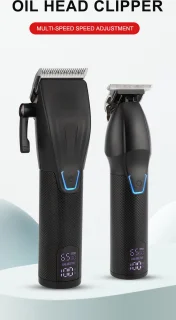 arash® Draadloze Baard- en Haartrimmer voor Mannen