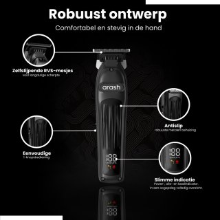 Wat vinden we goed aan de arash® Multigroomer