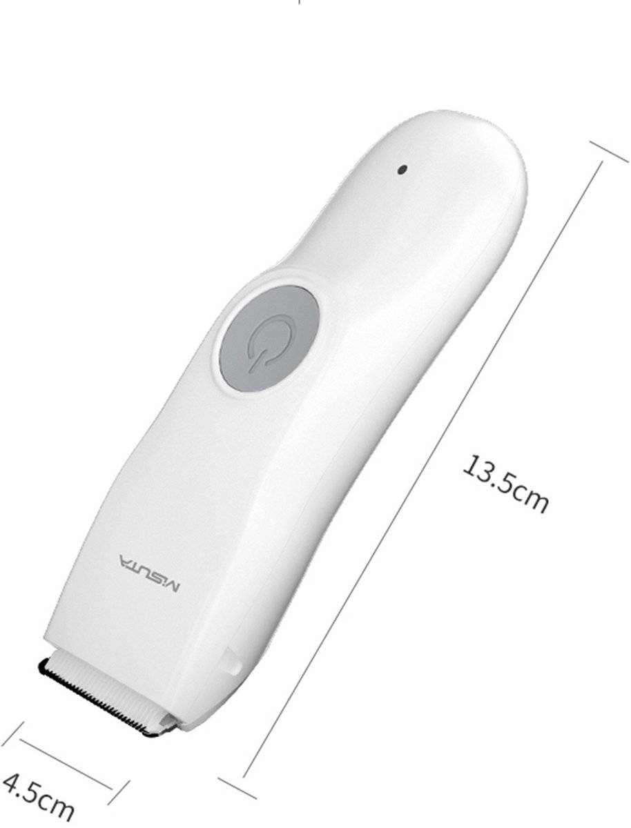 Wat vinden we goed aan de Babycare Elektrische Haartrimmer Voor Baby's 0-12 Maanden