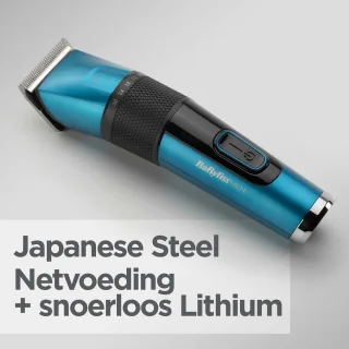 BaByliss E990E Tondeuse Japanese Steel draadloos