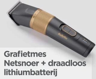 BaByliss Graphite Precision Tondeuse E987E