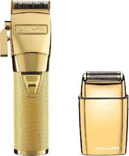 BaByliss Pro GoldFx Tondeuse + FoilFX02 Scheerapparaat Duo-Pack