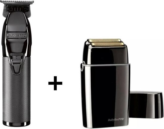 BaByliss Pro Skeleton Trimmer Gunsteel + FoilFX02 Shaver Black review