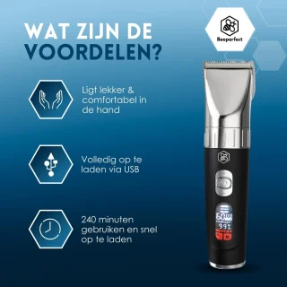 Beeperfect Tondeuse Mannen Haartrimmer