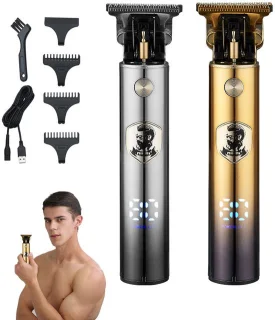 BLOSSOM Pro Tondeuse Mannen - Haar- en Baardtrimmer - Goud