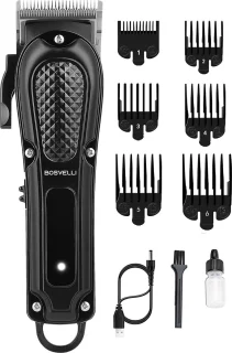 De Bosvelli T9 Pro Baardtrimmer in één oogopslag