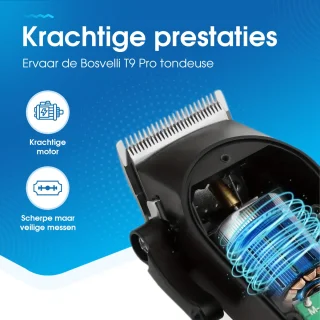 Wat vinden we goed aan de Bosvelli T9 Pro Baardtrimmer