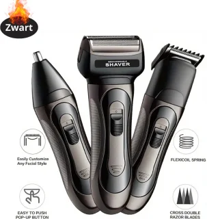 Bovista Bodygroomer Tondeuse Zwart