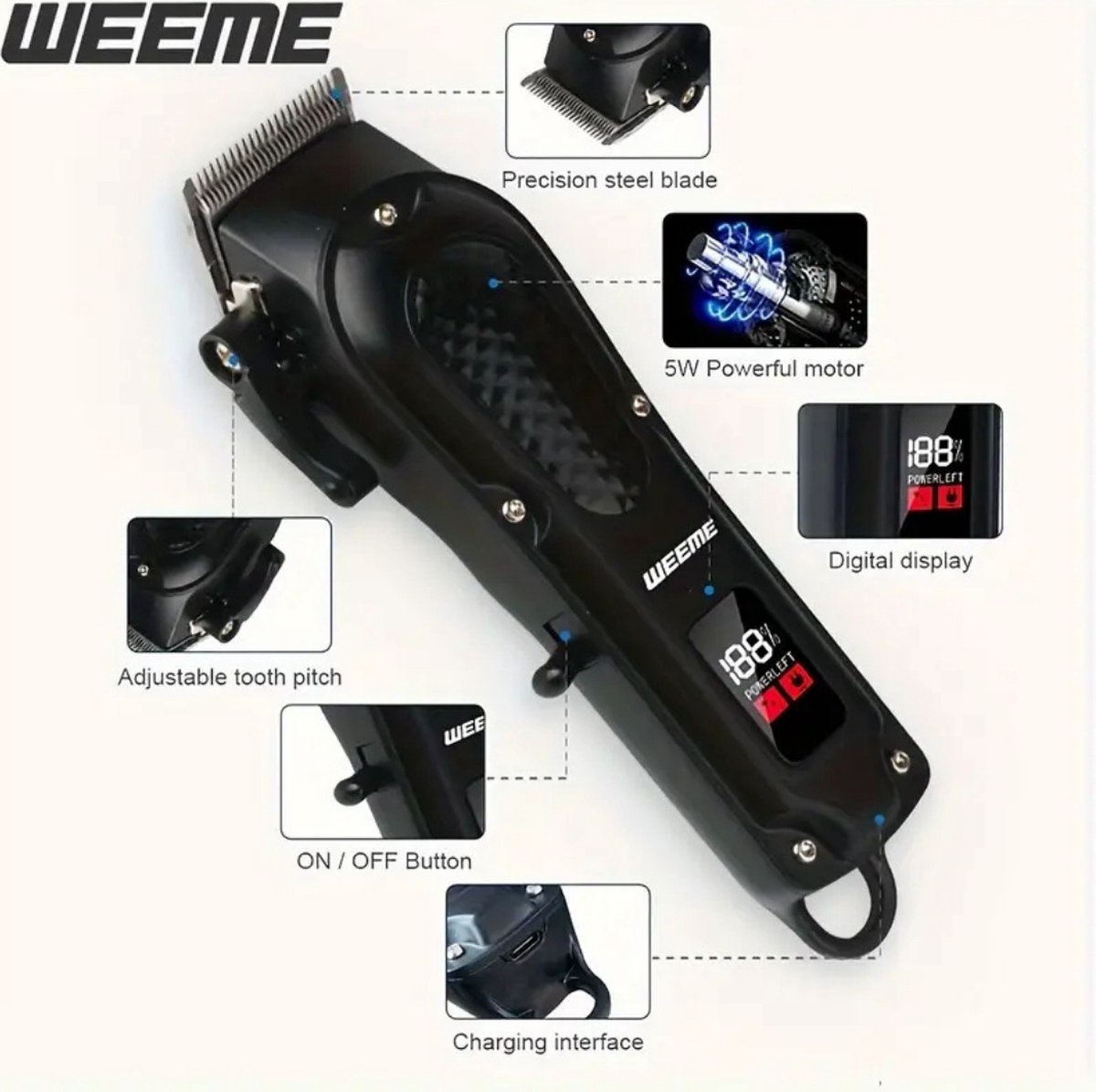 Wat vinden we goed aan de Bovista Bodygroomer Zwart