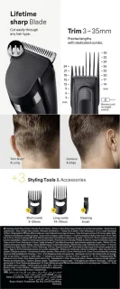 Braun Series 5 HC5530 Haartrimmer Zwart