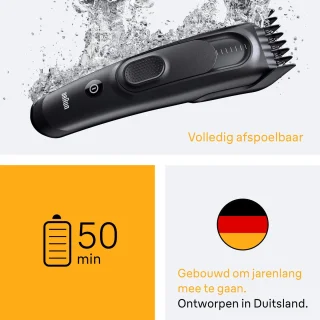 Braun Series 5 HC5530 Haartrimmer Zwart