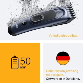Braun Series 5 HC5550 Haartrimmer Blauw