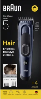Braun Series 5 HC5550 Haartrimmer Blauw