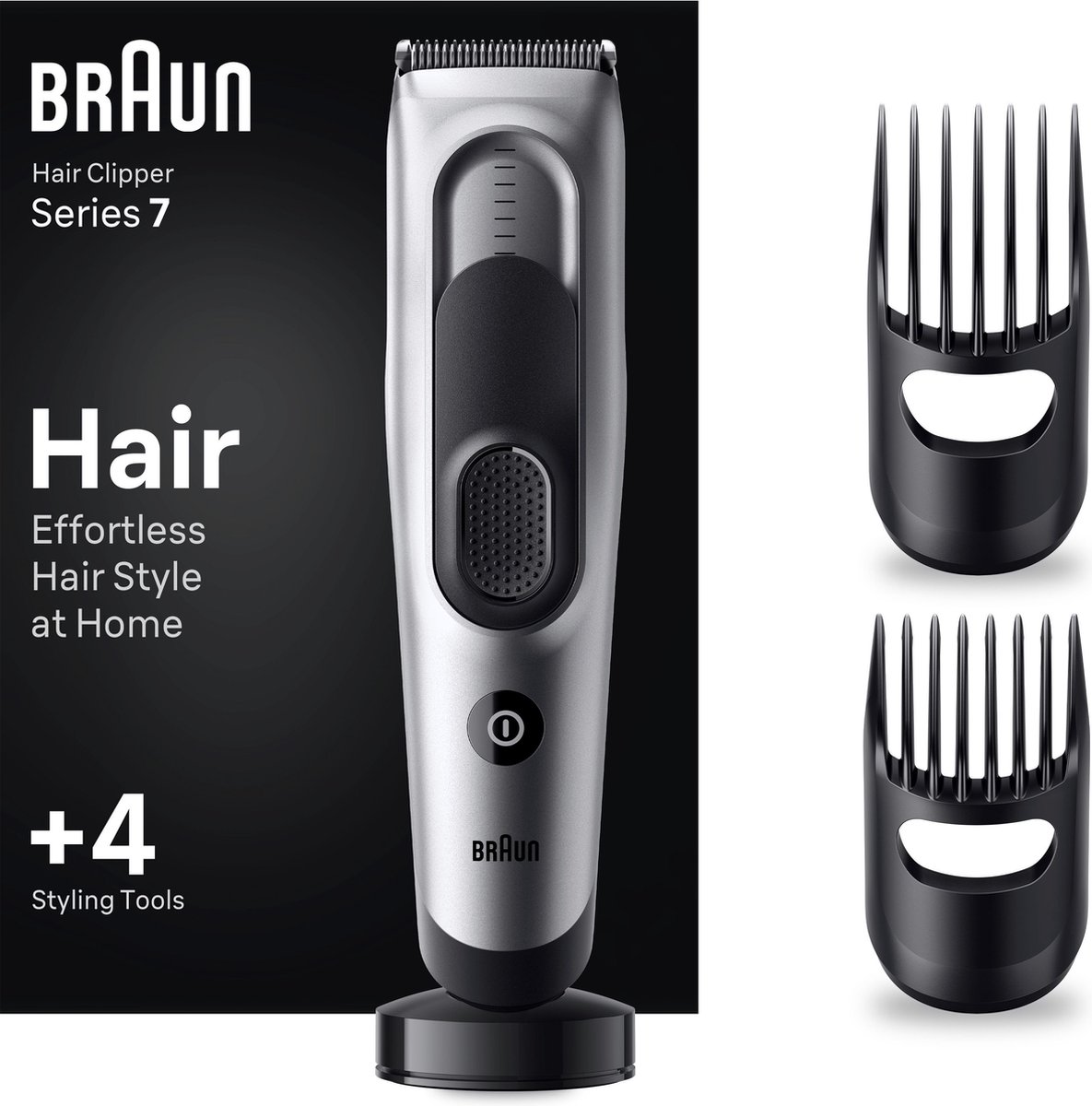 De Braun Series 7 HC7390 Haartrimmer in één oogopslag