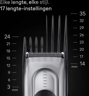 Braun Series 7 HC7590 Haartrimmer Grijs