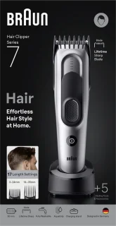 Braun Series 7 HC7590 Haartrimmer Grijs