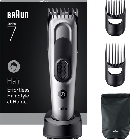 Braun Series 7 HC7590 Haartrimmer Grijs review