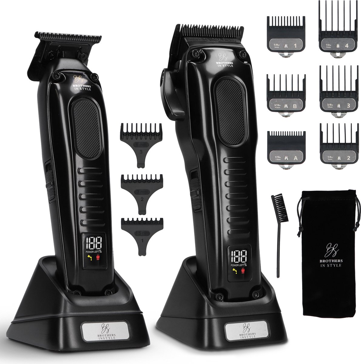 De Brothers in Style Pro Tondeuse & Baardtrimmer in één oogopslag