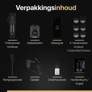 Brothers in Style Tondeuse Pro Hoofdhaar & Baard