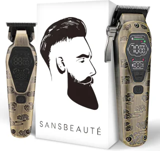 Buddha Professionele 2-in-1 Draadloze Haar- en Baardtrimmer